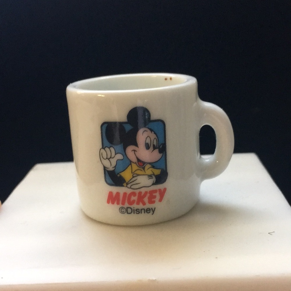 Miniature Disney Character coffee mug